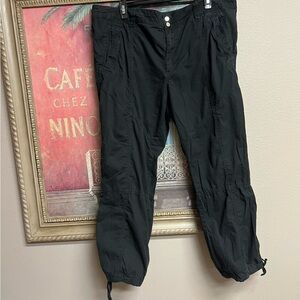 Lauren Ralph Lauren Woman’s Black Ankle Tie Pants
